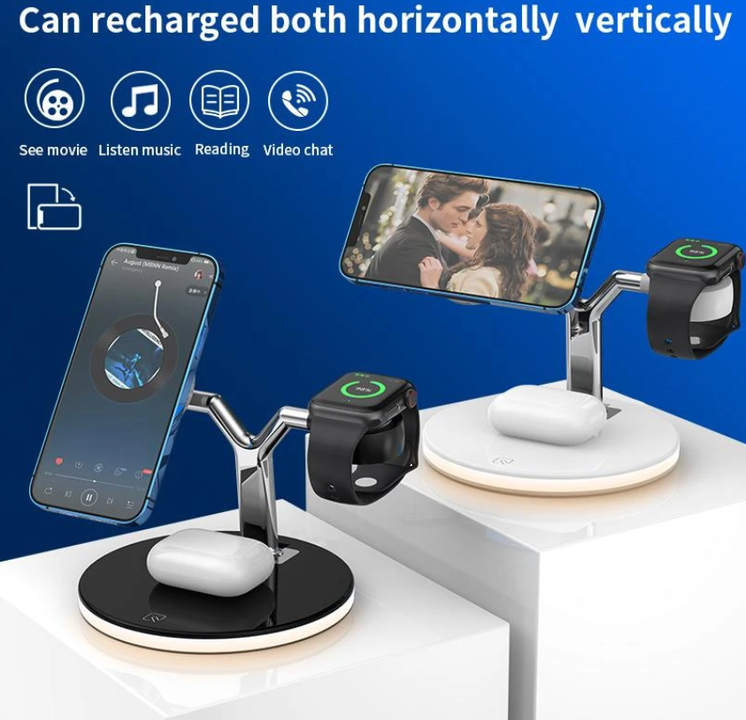 Title 1, Apple Compatible Magnetic Wireless Charger Thre...