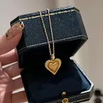Colar pingente elegante, simples e versátil para mulheres. Ideal para realçar qualquer look, perfeito para uso diário e diversas ocasiões. — foto 1