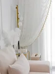 Rideaux de chambre simples et de couleur unie. Profitez d'intimité, de contrôle de la lumière et créez une ambiance paisible et sereine dans votre chambre. — photo 2