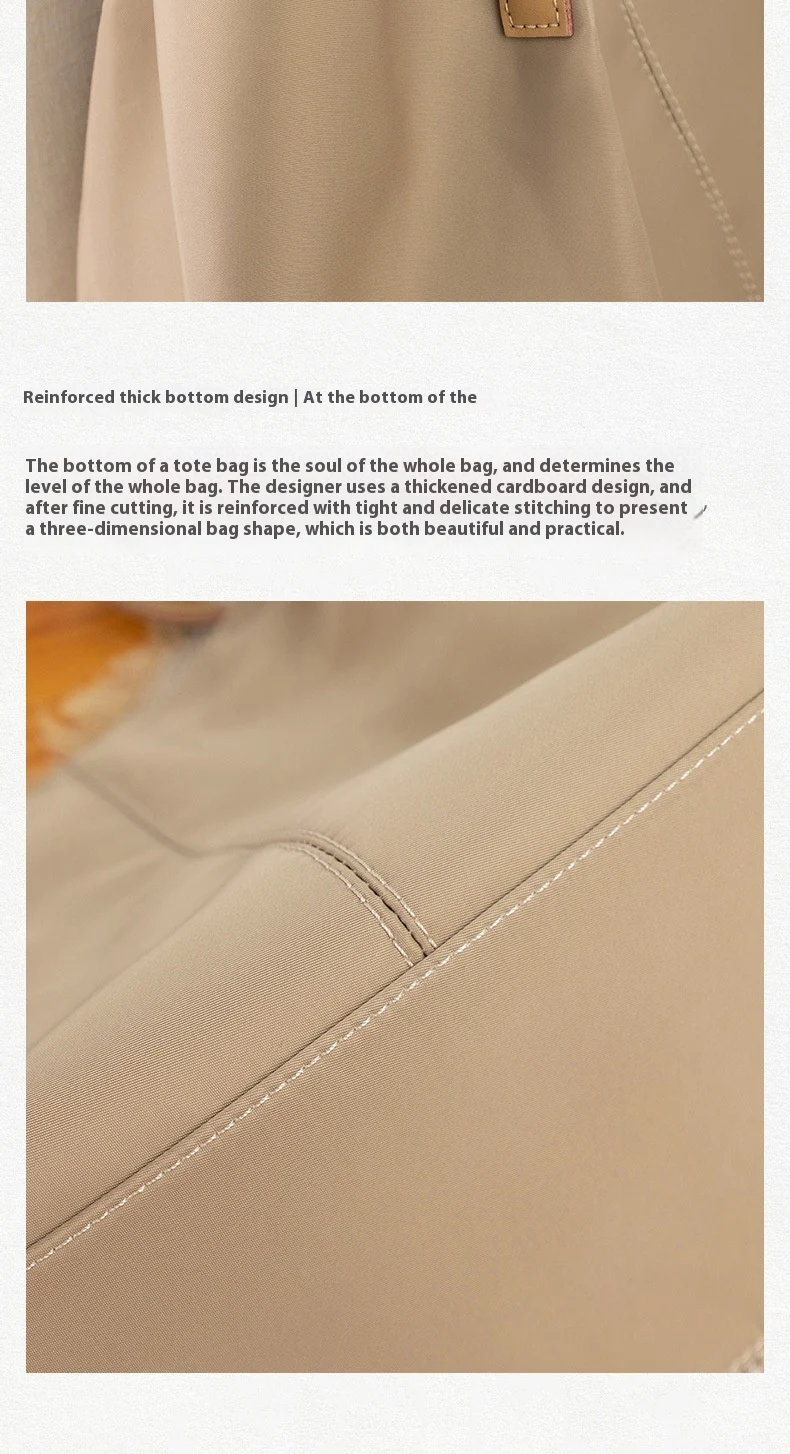 Title 17, Bolsa tote de nylon artística, leve e à prova d...