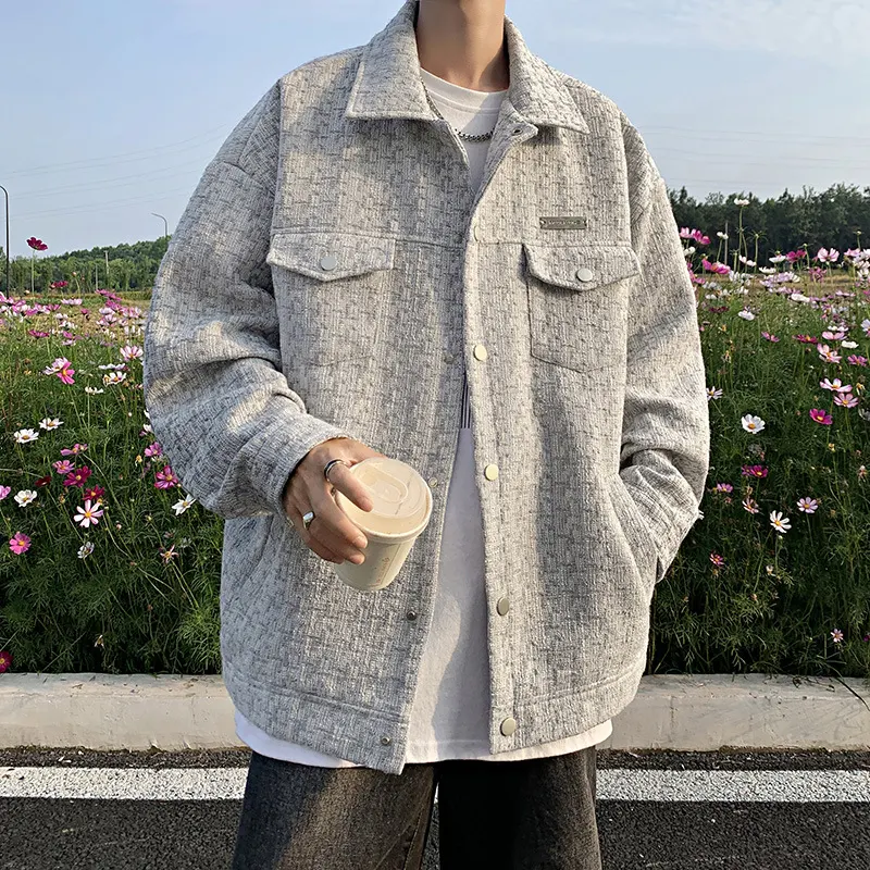 Title 2, Mens Autumn Loose Casual Harbor Style Sub Jack...