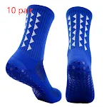 Antislip voetbal sokken, halfhoog met badstof zool en verdikking voor extra comfort, demping en optimale grip. — foto 12