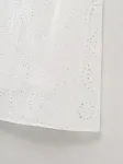 Jupe Blanche Femme Broderie Creuse Dignifiée Élégance et Féminité pour Toutes Occasions Confortable et Légère Style Chic et Raffiné Idéale pour l'été — photo 12