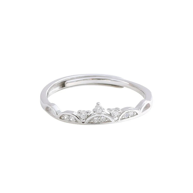 Title 3, Damen Retro Zirkon Ring – Modischer Ring mit Zi...