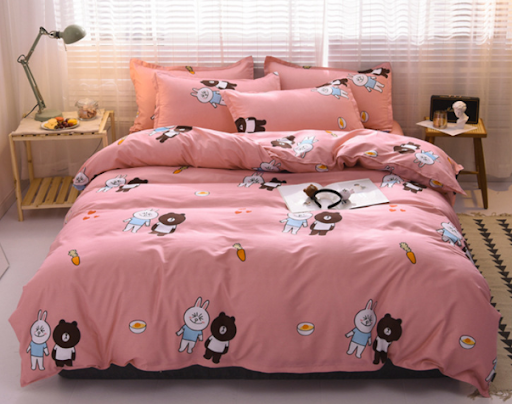 Title 1, Simple Aloe Cotton Printed Three or Four-Piece ...