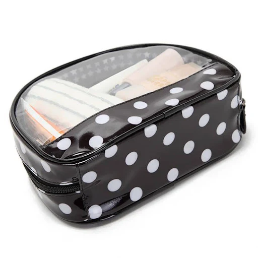 Title 2, Bolsa de aseo transparente impermeable gran cap...