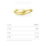 Anel feminino de prata S925, nicho europeu e americano, elegante e gracioso. Joia sofisticada e charmosa para complementar seu visual. — foto 5