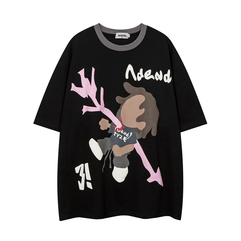 Title 5, Camiseta de algodão de manga curta para homens ...