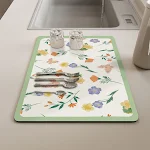 Kitchen Household Dining Table Wash-free Mat protects from spills and stains, easy to clean and reusable, perfect for ev — photo 12