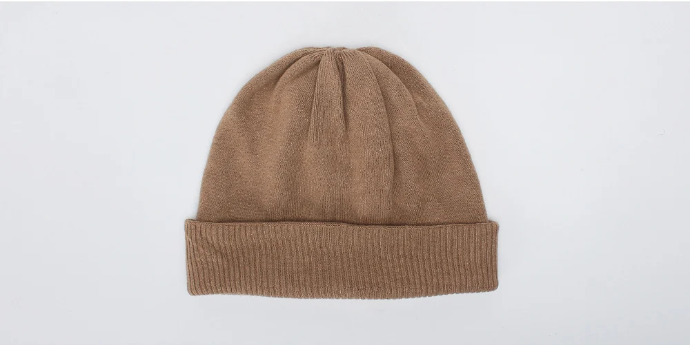 Title 3, Double Layer Thickened Wool Knitted Hat Childre...