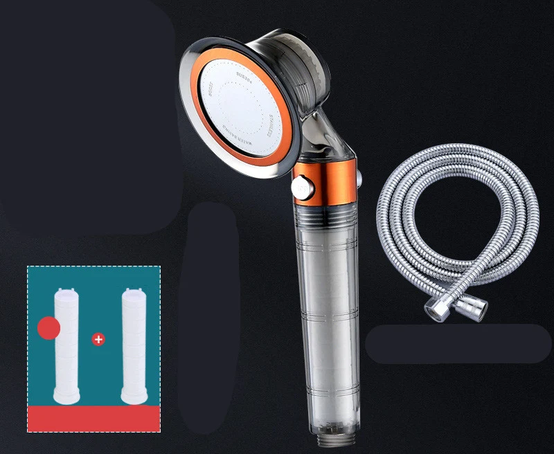 Pressurized Shower Nozzle for Home Use Single Head Small Waist Design Delivers Powerful Water Pressure and Saves Water E — photo 14