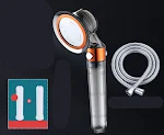 Pressurized Shower Nozzle for Home Use Single Head Small Waist Design Delivers Powerful Water Pressure and Saves Water E — photo 14