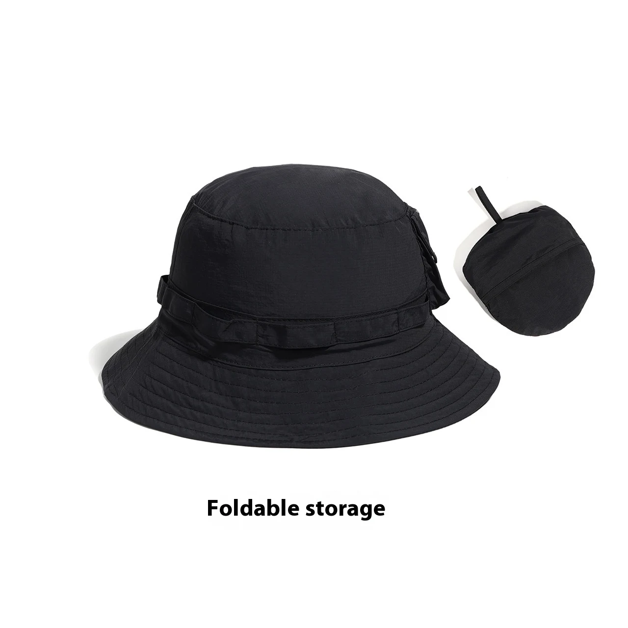 Outdoor Mountaineering Camping Bucket Hat Quick Drying Sun Protection Hat designed for hiking, camping, and outdoor adve — photo 15