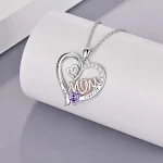 Colar feminino com doze pedras de nascimento, moda AMOR MÃE. Joia personalizada e com significado especial. — foto 17
