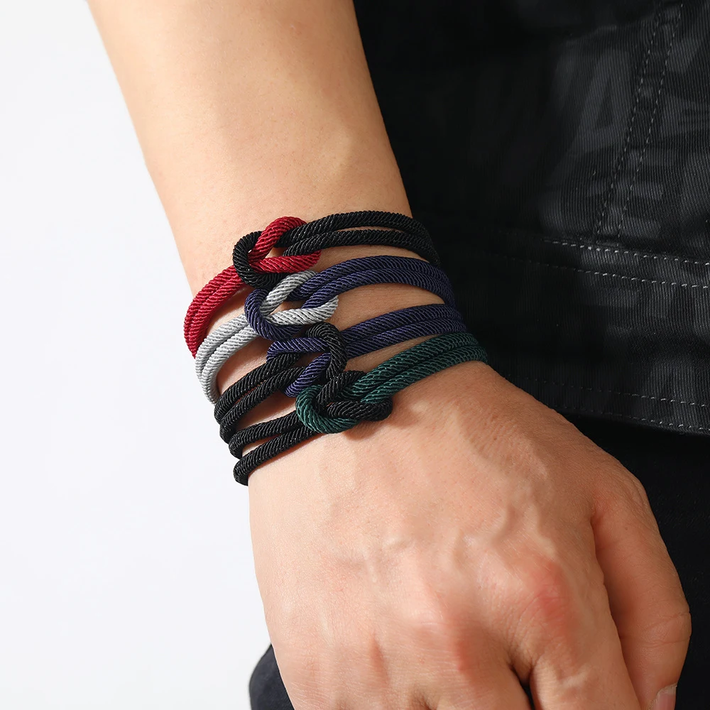 Title 1, Pulseira Masculina Vintage Milan com Fivela Mag...
