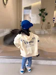 Casaco de suéter solto de manga longa para meninas Conforto e estilo para o dia a dia. Ideal para sobreposições e um visual casual e charmoso em todas as estações. — foto 2