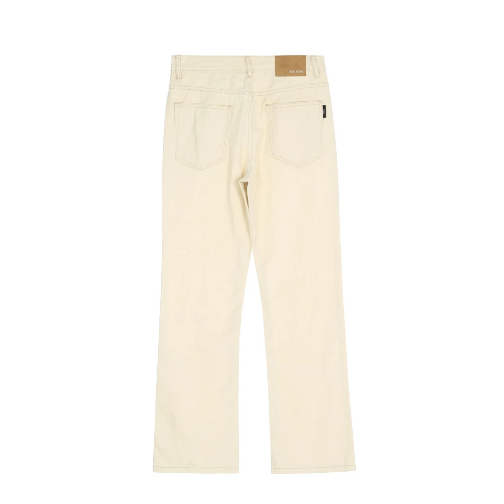 Pure Color Washed Jeans for Men Experience Comfort and Style Durable Quality Versatile Design Perfect for Everyday Wear — photo 8