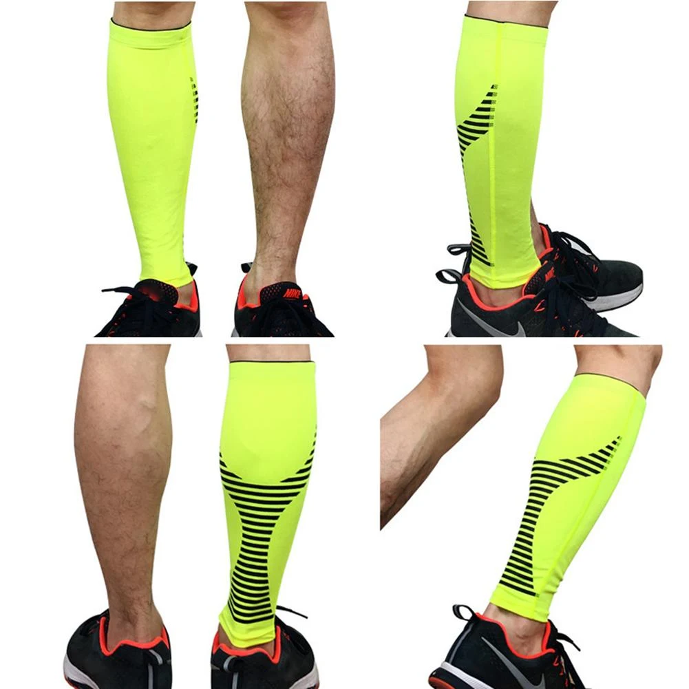 Leggings de corrida masculinas e femininas de alta elasticidade, quentes e respiráveis, com meias de joelho para performance. — foto 7