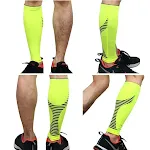 Leggings de corrida masculinas e femininas de alta elasticidade, quentes e respiráveis, com meias de joelho para performance. — foto 7
