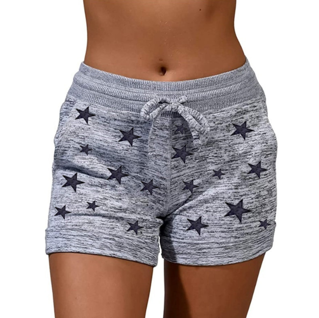 Title 3, Casual sports yoga shorts, tight waist, stretch...
