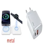 White metal set