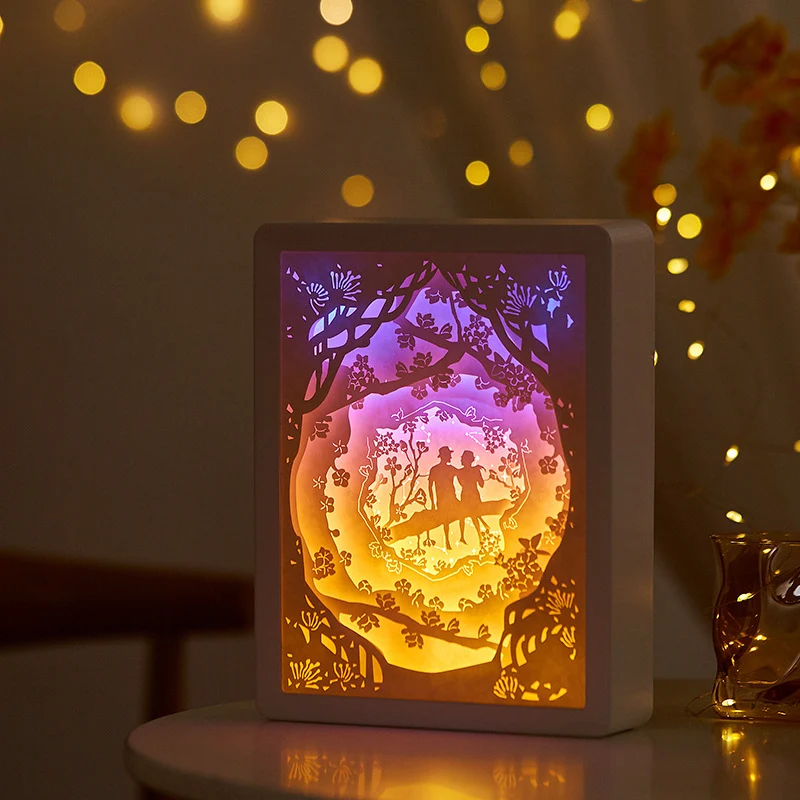 Title 2, Eye protection bedside shadow lamp, stereo ligh...
