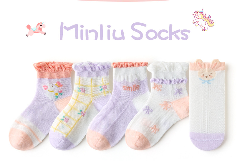 Title 2, Mesh Light Breathable Soft Cartoon Bunny Cotton...