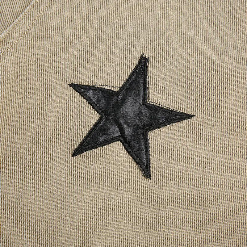 Title 15, Pentagram Personality Casual Street Fashion Loo...