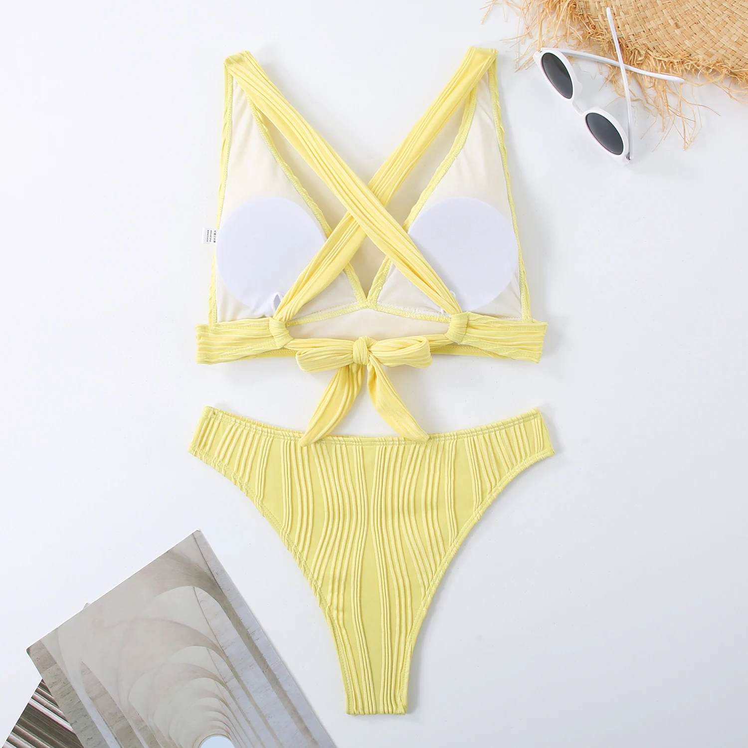 New European and American Bikini Swimsuit for women, perfect for beach and pool, modern and comfortable design, enjoy th — photo 14