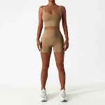 Zomer Yoga Pak Sneldrogende Leggings. Ideaal voor yoga en sport in de zomer. Ademend, lichtgewicht en biedt optimaal comfort. — foto 23