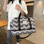 Bolsa de Viagem Fitness Grande Capacidade Leve e Dupla Função Ideal para Academia e Viagens Espaçosa e Durável Perfeita para o seu Treino. — foto 9
