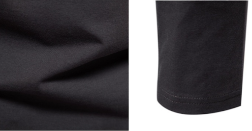 Title 2, Herren Langarm-T-Shirt mit Stehkragen, stilvoll...