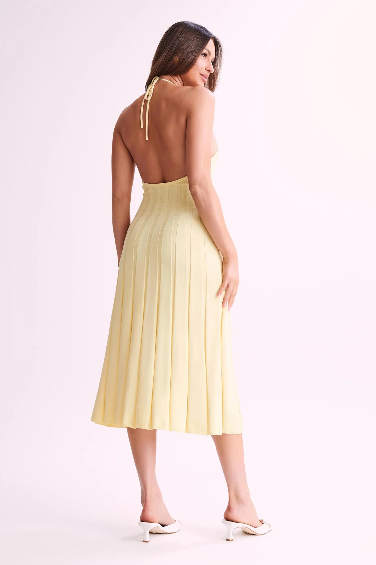 Title 23, Summer American Knitted Pleated Dress Women
