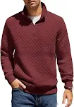 Moletom xadrez com zíper de tricô manga longa, perfeito para conforto e estilo casual. Ideal para o outono e inverno. — foto 1