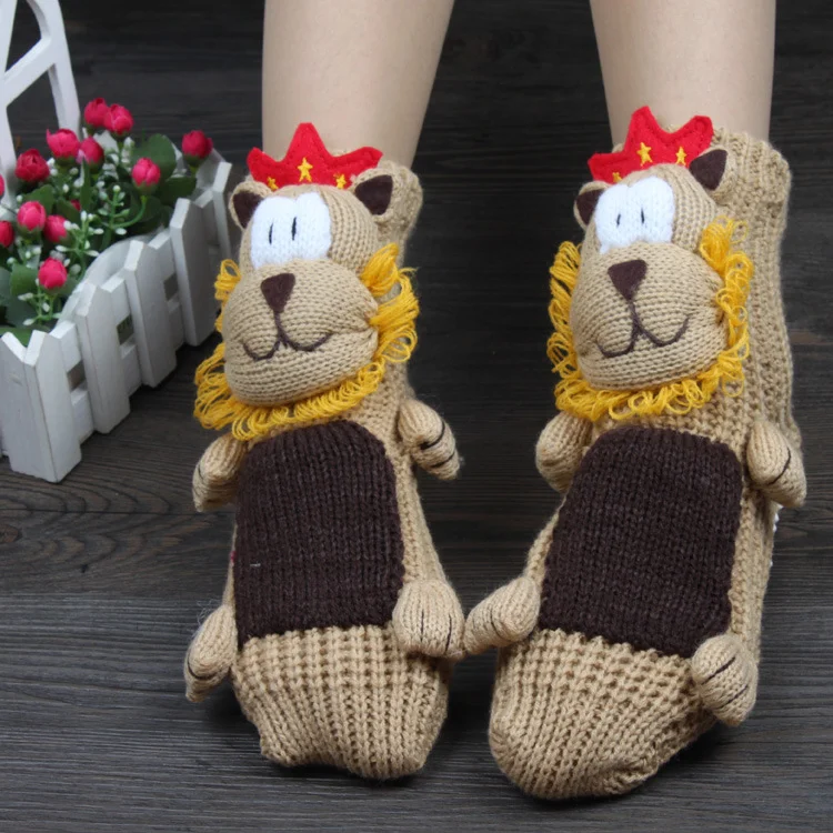 Title 9, Warm Socks Womens Thick Line Christmas Socks