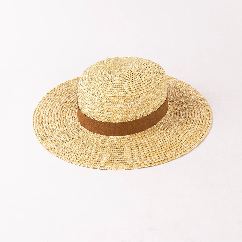 Title 1, Fashionable Retro Leather Straw Hat