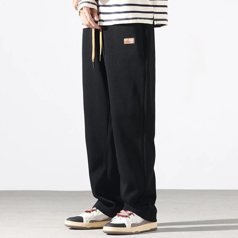 Title 2, Loose Straight Mop Casual Pants. Comfortable an...