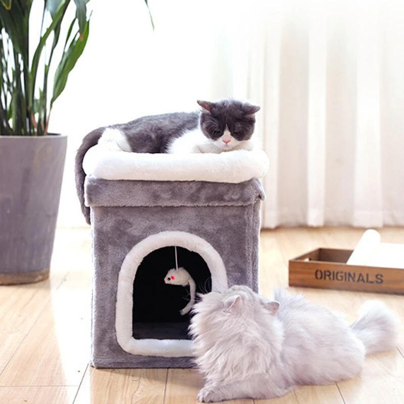 Pet House Deep Sleep pet bed provides deep and restful sleep. Designed for ultimate comfort, it offers a cozy sanctuary — photo 3