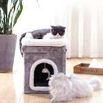 Pet House Deep Sleep pet bed provides deep and restful sleep. Designed for ultimate comfort, it offers a cozy sanctuary — photo 3