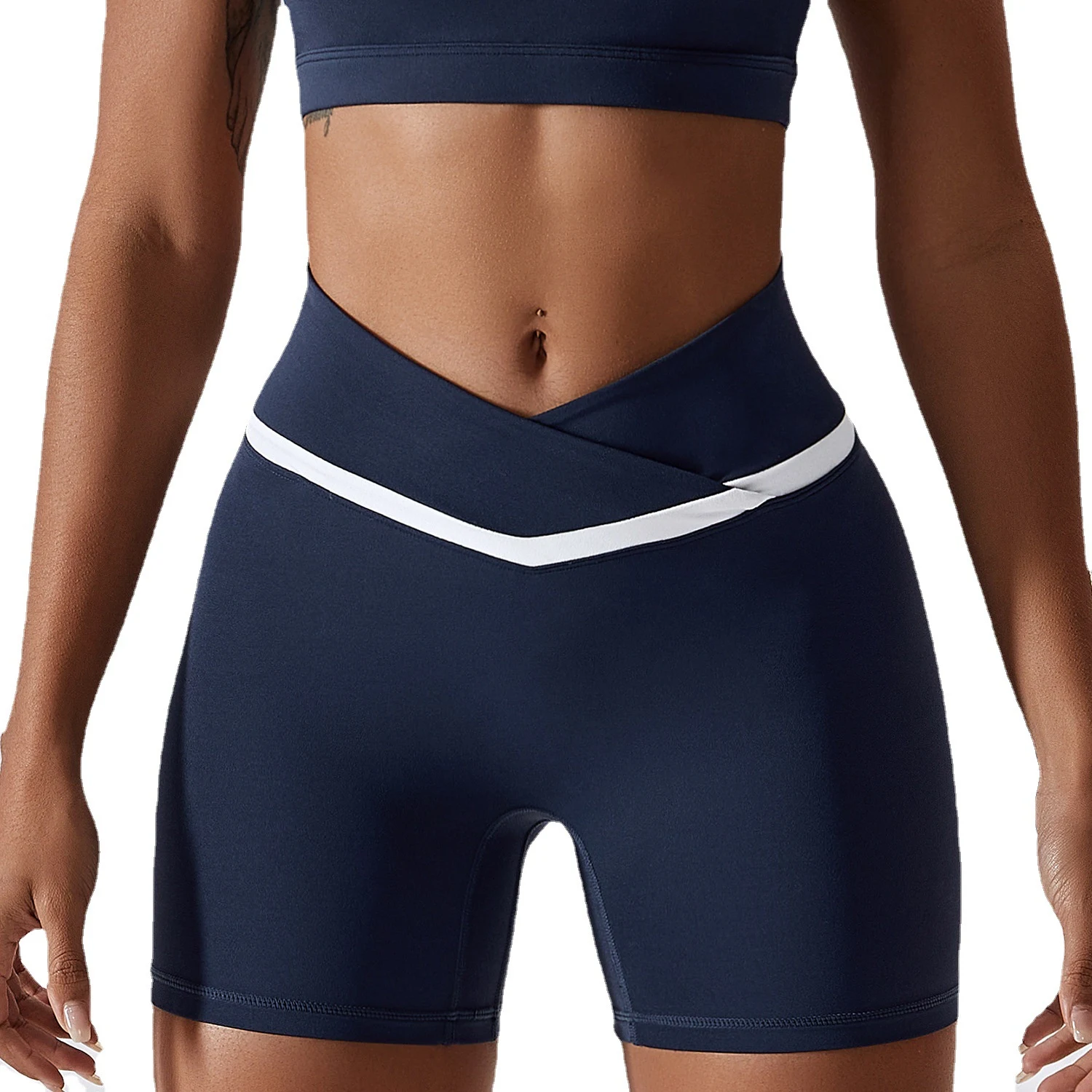 Title 17, Mallas cruzadas Running, shorts fitness de seca...