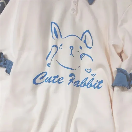 Title 3, Camiseta de manga longa estampada com lapela, p...