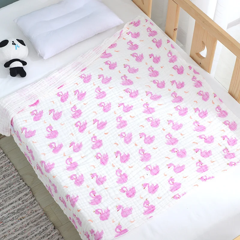 Title 3, Six-Layer Gauze Quilt for Newborn Babies Soft b...