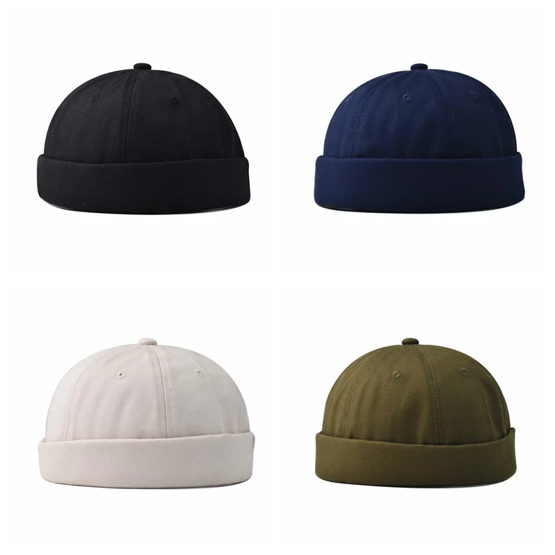 Title 6, Mens And Womens Retro Versatile Solid Color B...