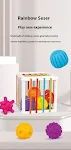 Rainbow Cecil Shape Color Cognitive Baby Early Education Toys. Promote early learning of colors, shapes, and cognitive s — photo 4
