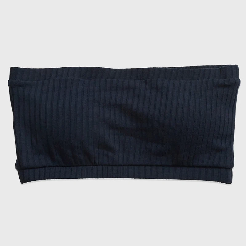 Strapless yoga clothes vest with beam, designed for yoga and workouts, providing superior comfort, freedom of movement, — photo 3
