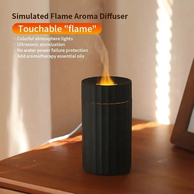 Title 1, Umidificador de ar com efeito chama, difusor de...