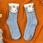 Coral Socks For Children In Autumn And Winter — photo 7