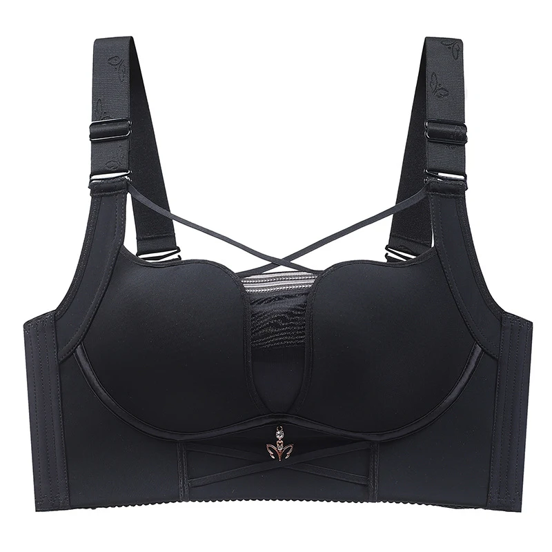 Title 9, Womens Fashion Simple Cross Strap Wireless Bra...