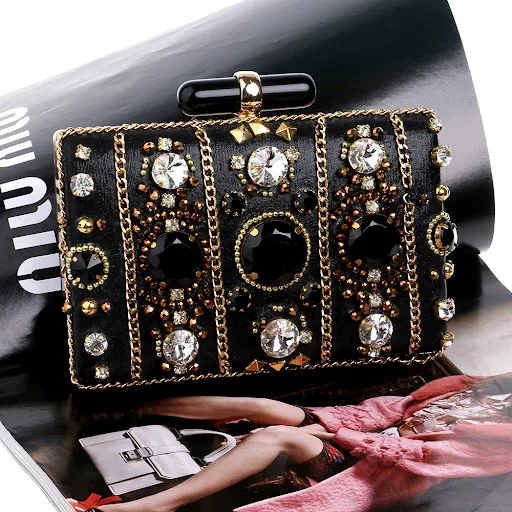 Title 14, Bolsa de noite feminina Banquet Clutch Perfeita...