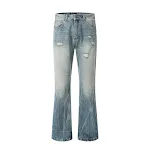 Men's Ripped Slightly Flared Jeans. Comfortable Fit and Modern Design. Perfect for a Casual and Stylish Look. Get Yours — photo 7